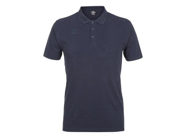 UMBRO Core Polo Marine L Klassisk pikétrøye i bomull 